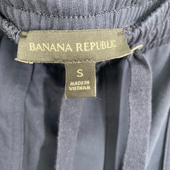 Banana Republic Joggers Women’s Small Navy Cargo ComfyCore Loungewear Nautical - Picture 4 of 8